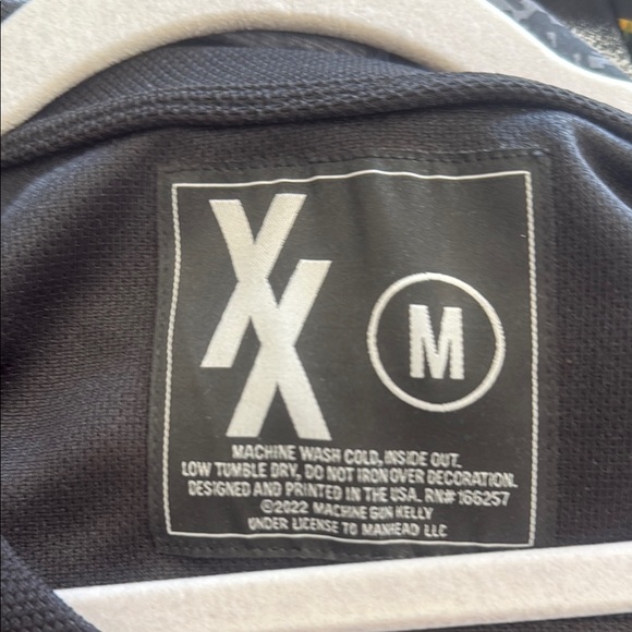 Machine Gun Kelly Black and Pink Women's Jersey Top - Picture 3 of 3